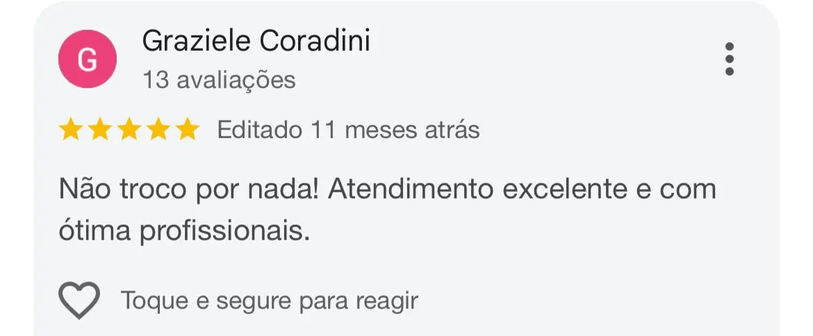 Depoimento de paciente